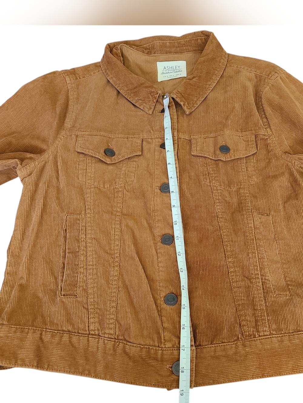 ASHLEYBY 26 INTERNATIONAL | CORDUROY JACKET | SIZE LARGE - Picture 7 of 12